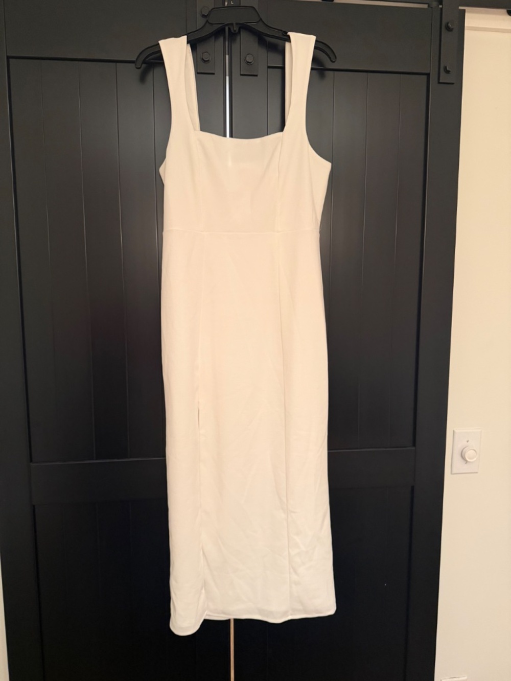 SHOW ME YOUR MUMU Eden Mini Dress White Stretch Bride Women’s Size Large - Picture 4 of 8